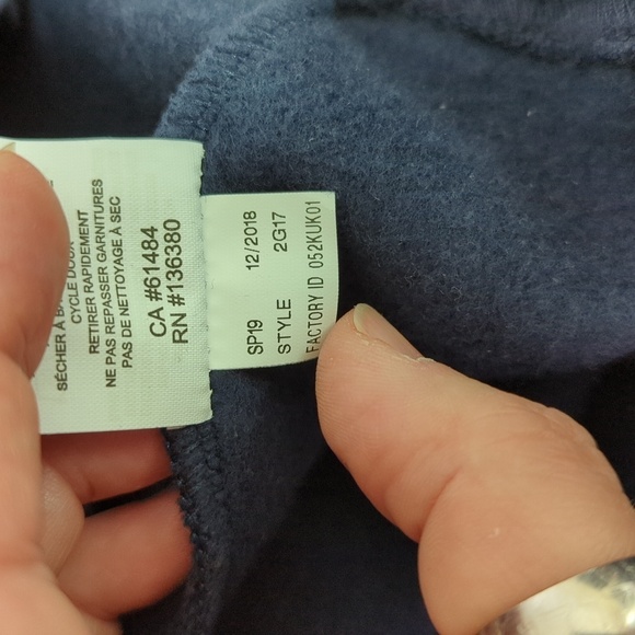 Fanatics Seattle Kraken Branded Primary Logo Pullover Hoodie Men's Navy Size 2XL - Picture 10 of 12